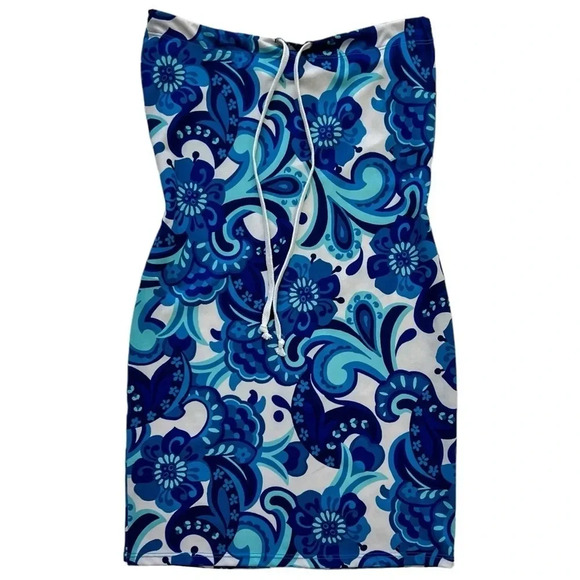 Vintage 90’s Halter Neck Mini Dress - Picture 1 of 8